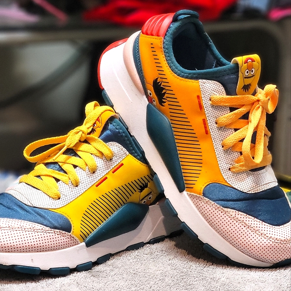 Puma rs x Sesame Street collab bert and ernie sesame street collab
